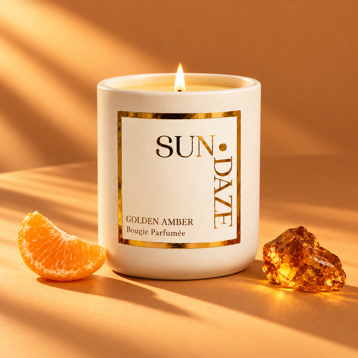 GOLDEN AMBER CANDLE