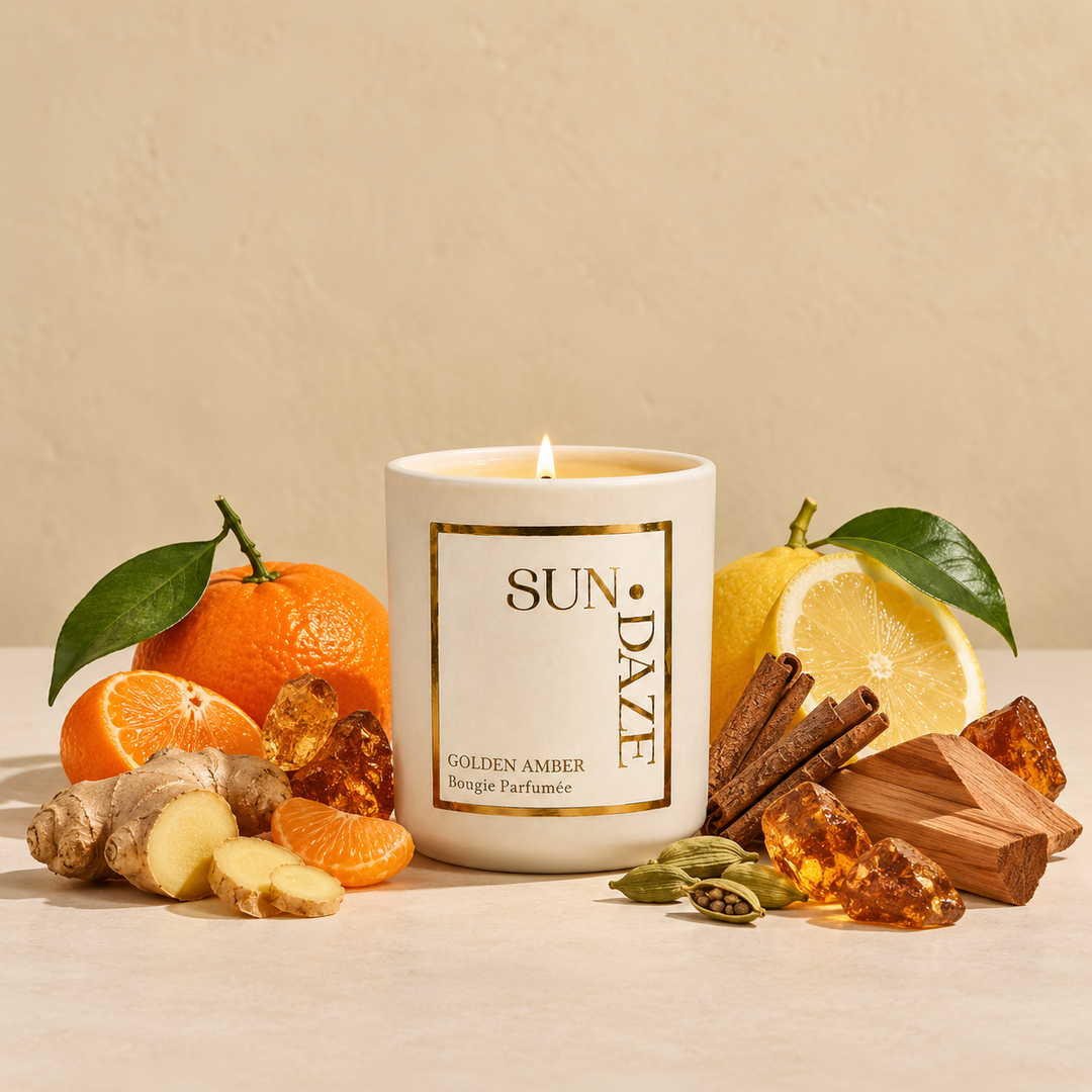GOLDEN AMBER CANDLE