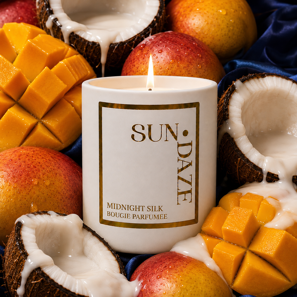 MIDNIGHT SILK CANDLE